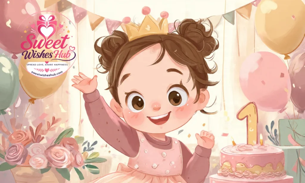 1st Birthday Wishes for Baby Girl